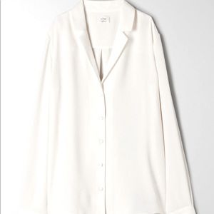 Aritzia Wilfred Tulum Button-Up Small